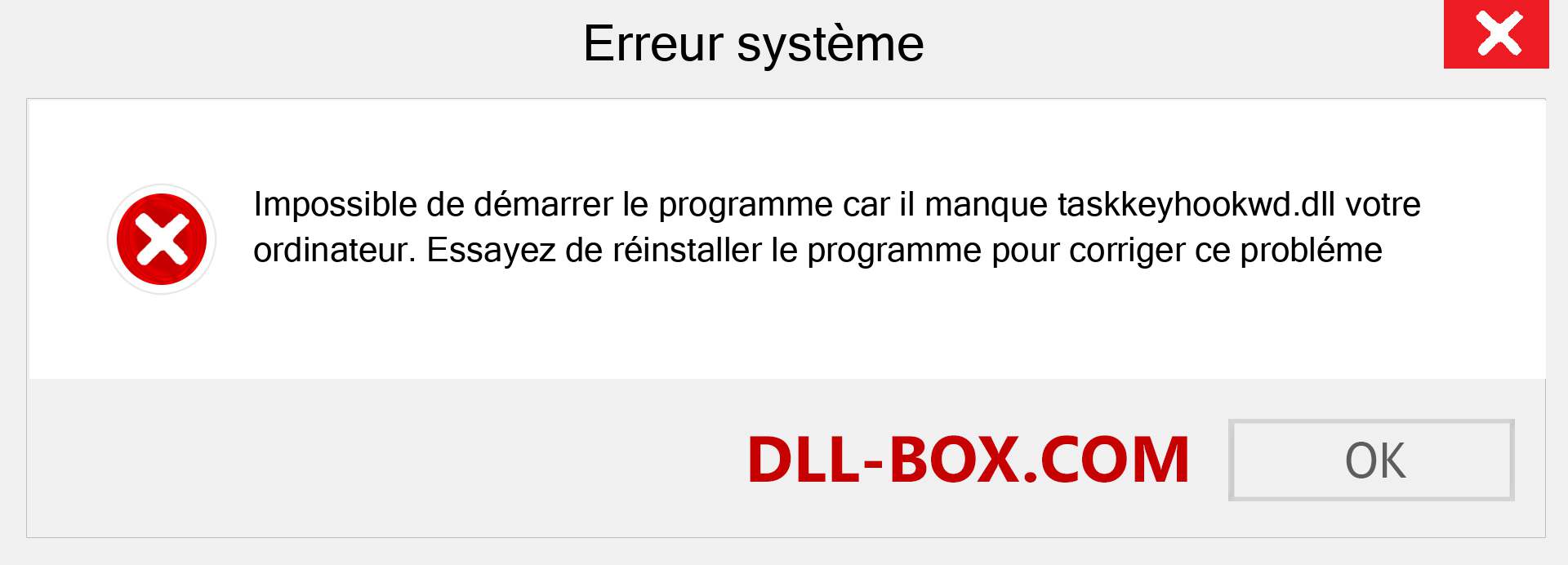 Le fichier taskkeyhookwd.dll est manquant ?. Télécharger pour Windows 7, 8, 10 - Correction de l'erreur manquante taskkeyhookwd dll sur Windows, photos, images